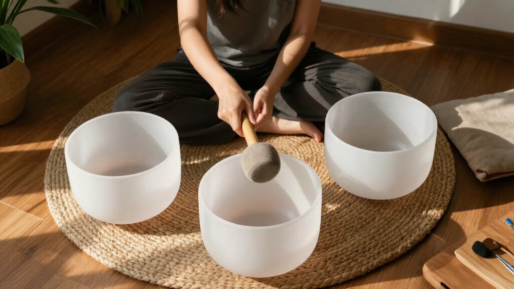 singing crystal bowls