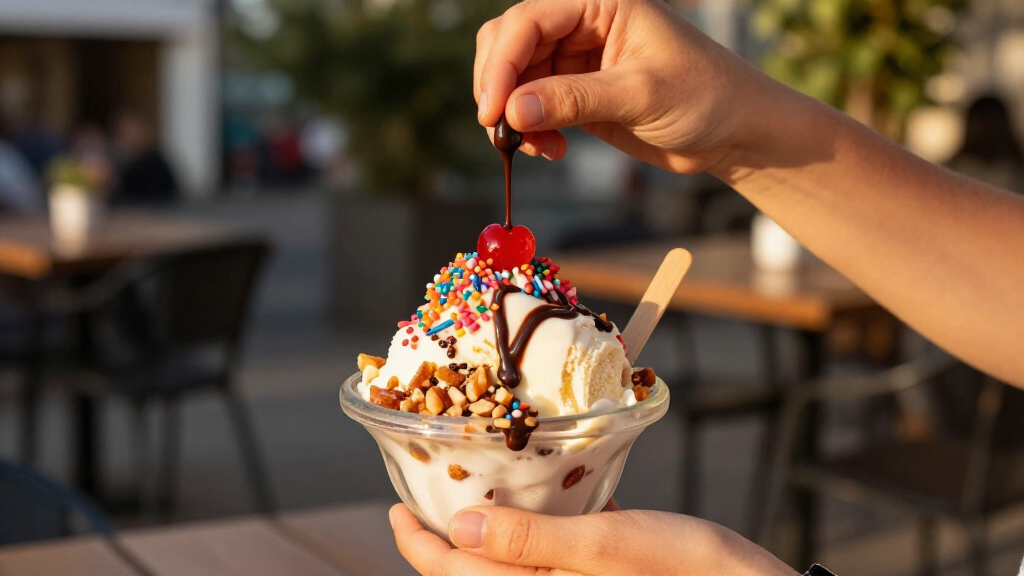 ice cream sundae toppings