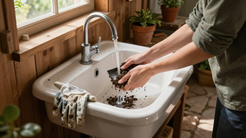 best utility sink for mudroom garden cleanup
