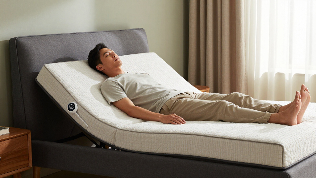 adjustable bed frames with massage