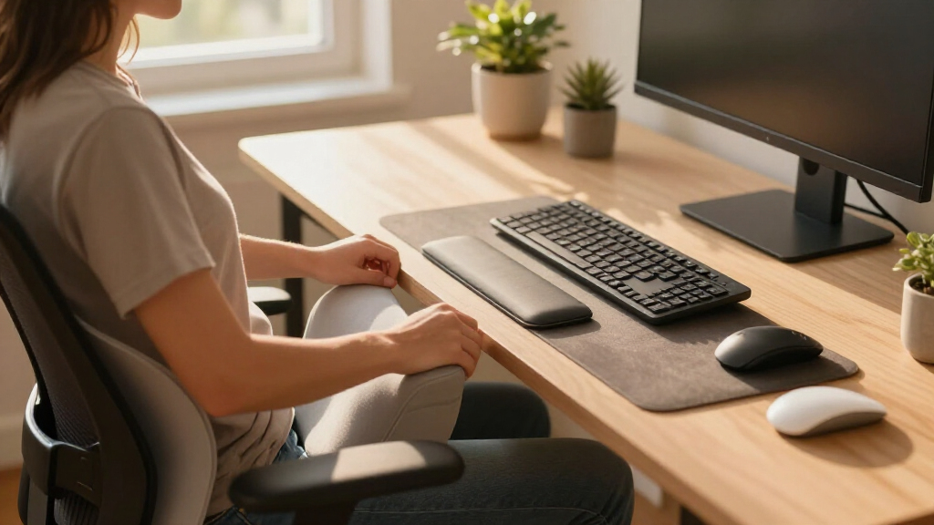 ergonomic study desk accessories
