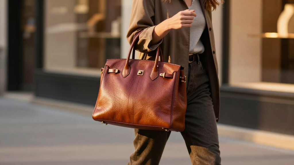 luxury leather handbags