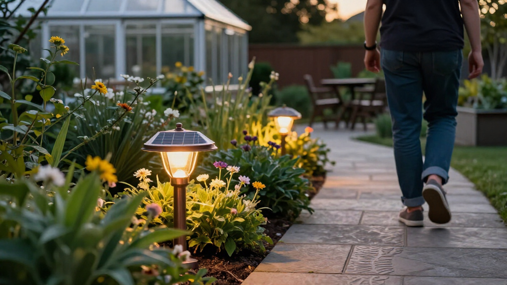 solar garden lights