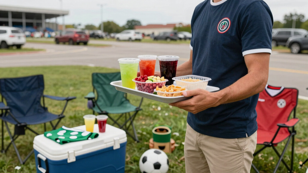 soccer tailgate party supplies
