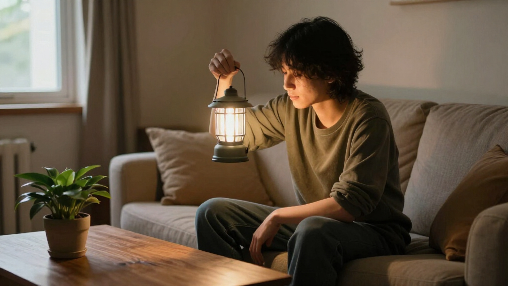 rechargeable lantern for power outages