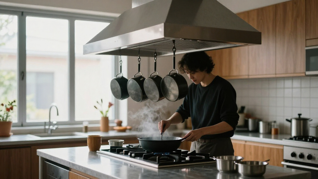 best island hood for open kitchen