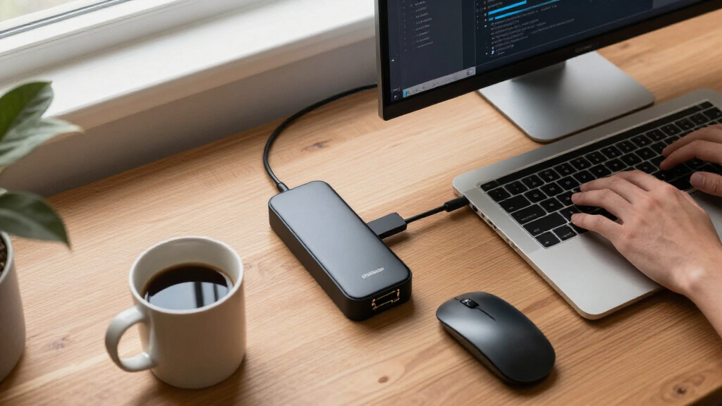 dock with 10gbe for creative developers