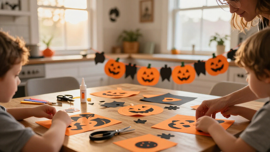 Halloween paper craft kits