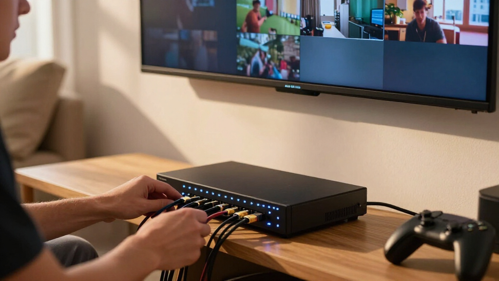 hdmi matrix switch 4x4