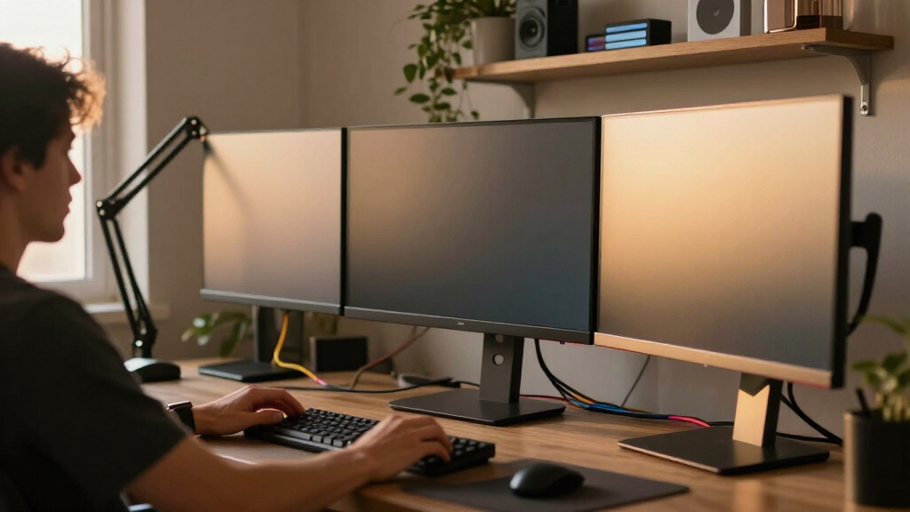 triple monitor setup kit