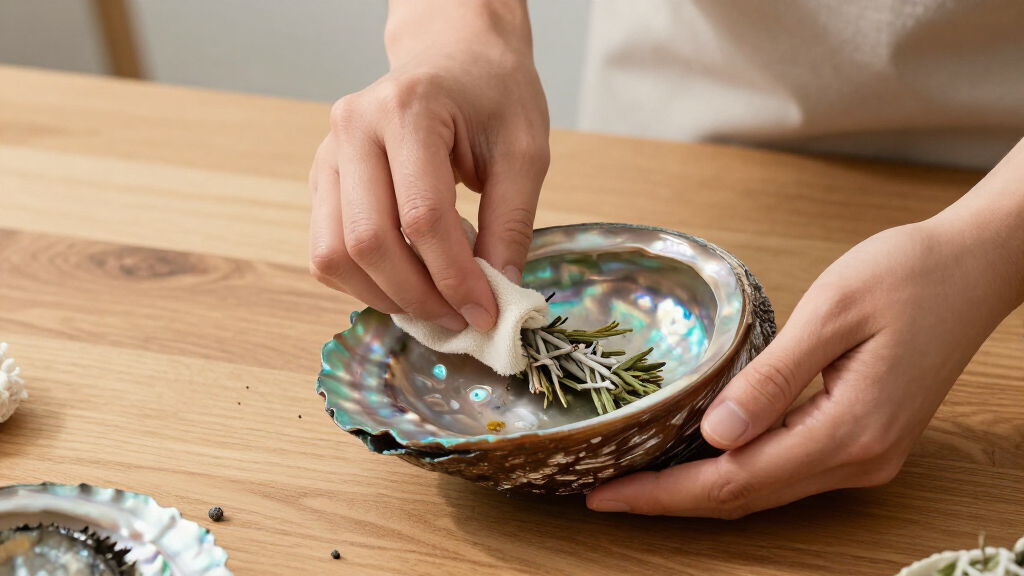 abalone shells for smudging rituals
