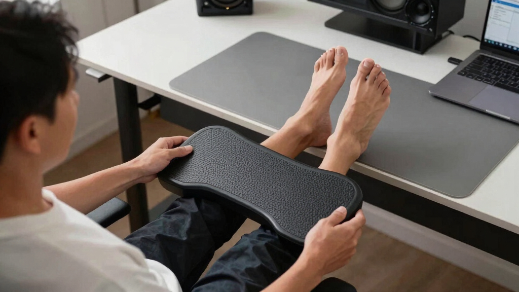 ergonomic footrests
