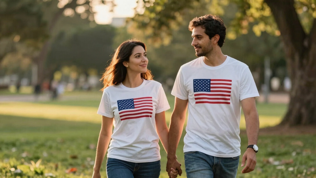 couples matching patriotic apparel