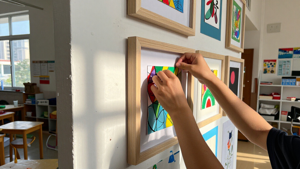 student art display frames
