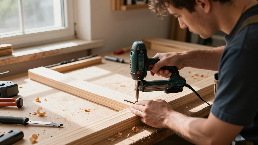 cordless brad nailer for professional woodworking