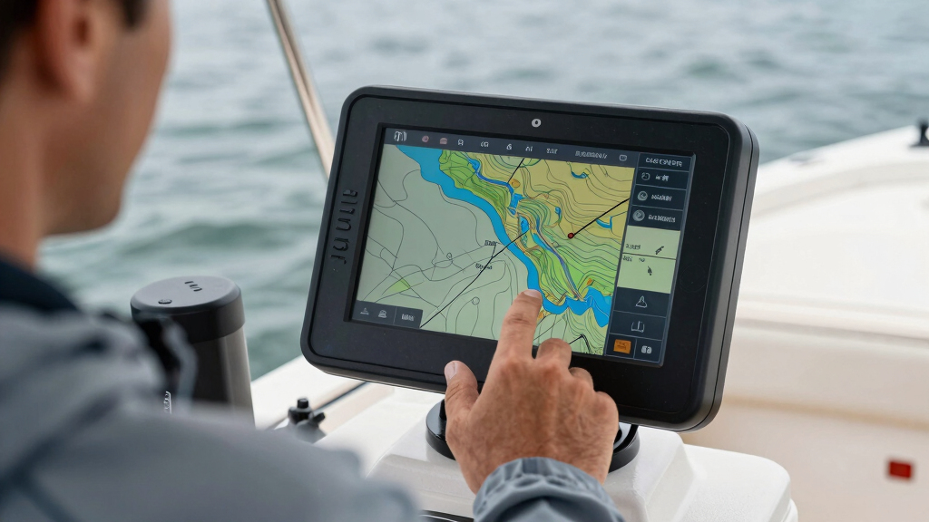 marine chartplotter for inland lakes