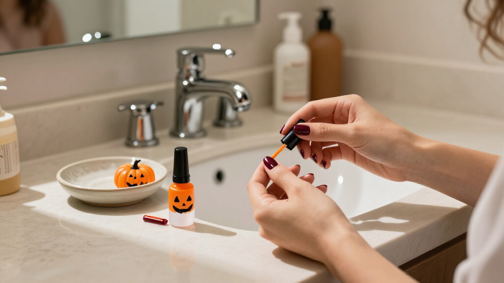Halloween press-on nails