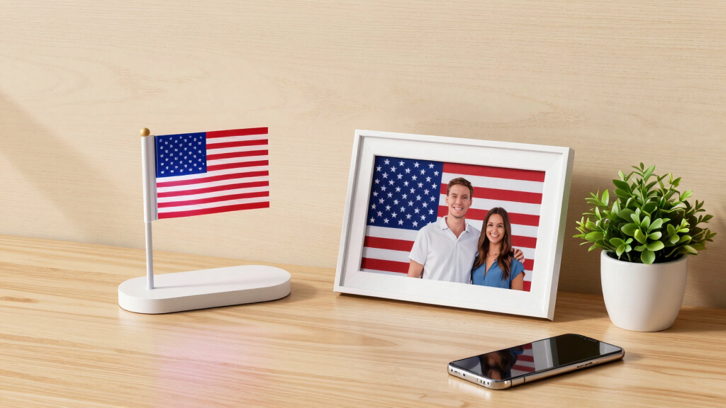AI-powered patriotic decor