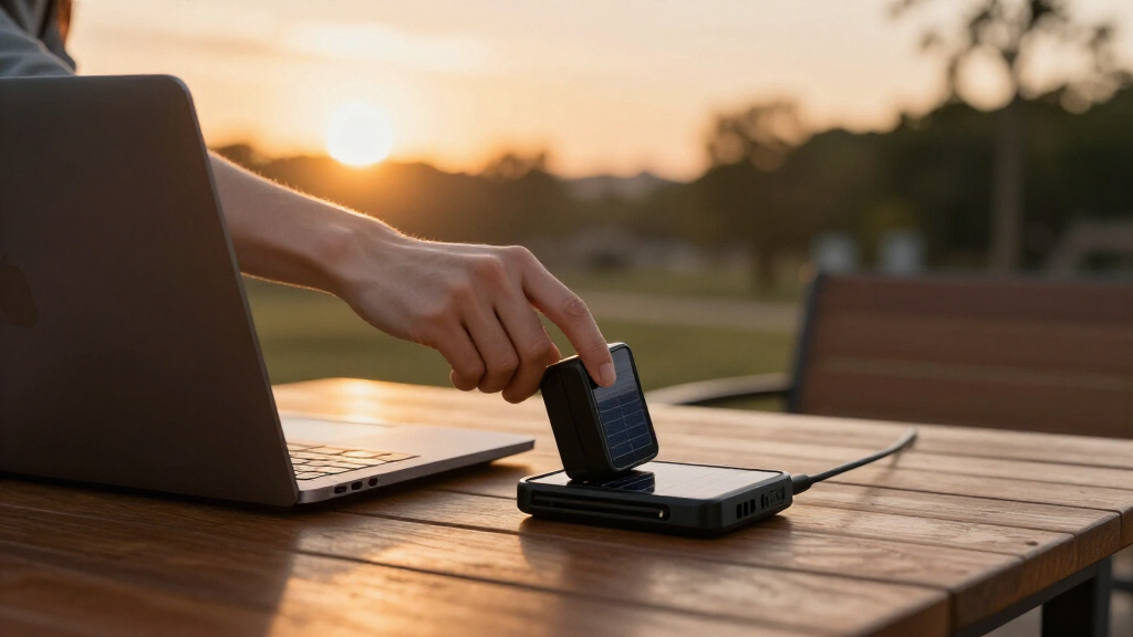 solar-powered laptop chargers