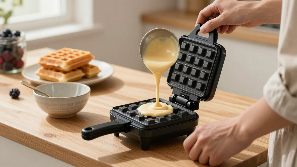 waffle maker for gluten free batter consistency