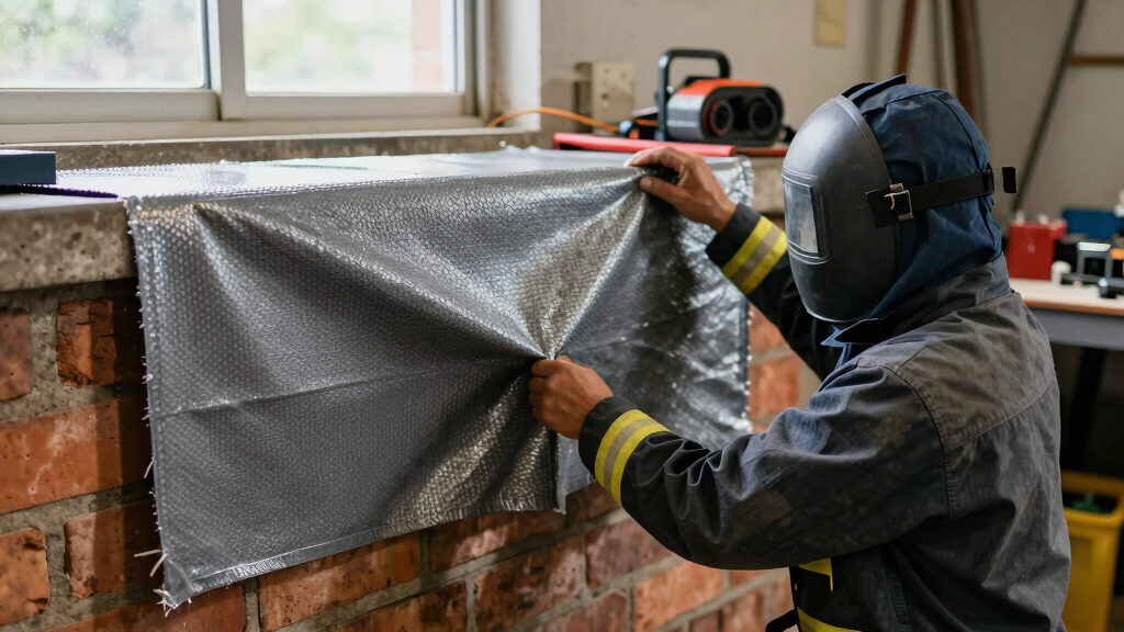best fireproof welding blanket for wall protection