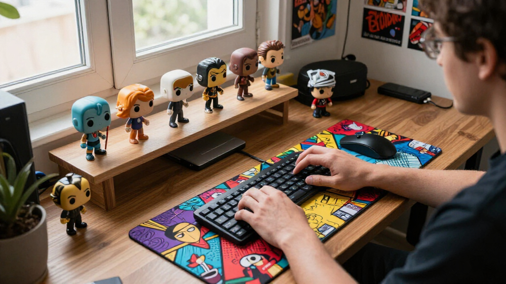 pop culture themed desk accessories