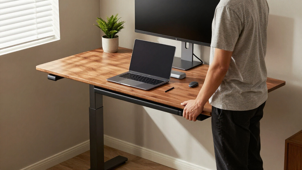 standing desk for small spaces 48 inch