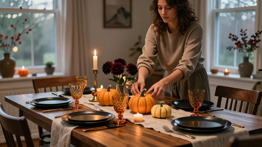 halloween table decorations