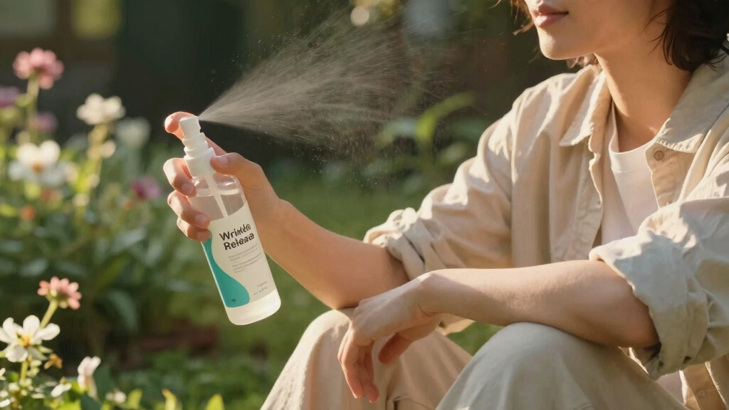 wrinklerelease spray plantbased