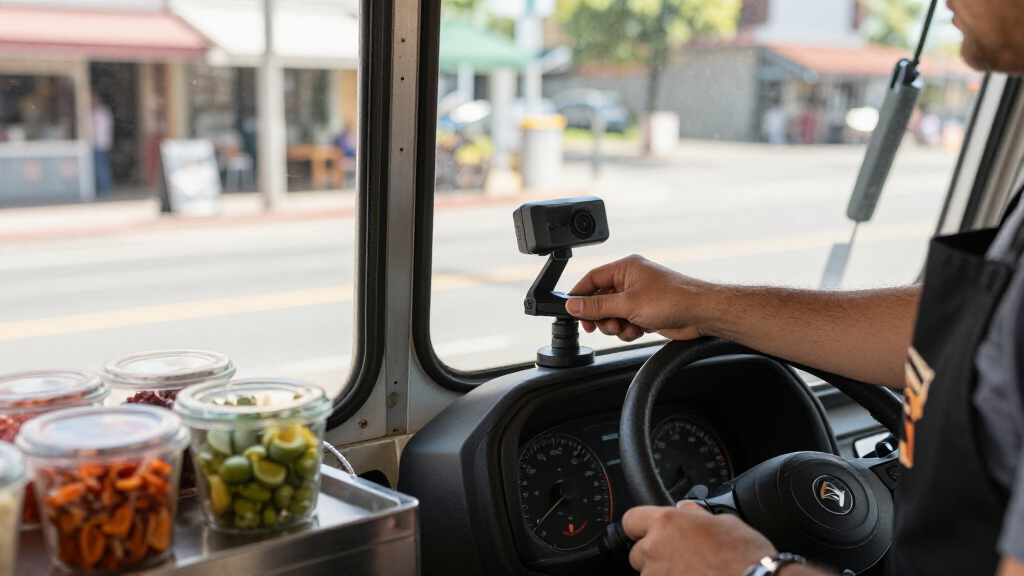 best commercial vehicle dash cams for food trucks