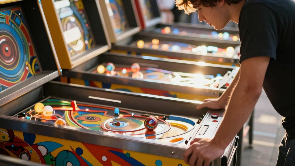 interactive gaming pinball machines