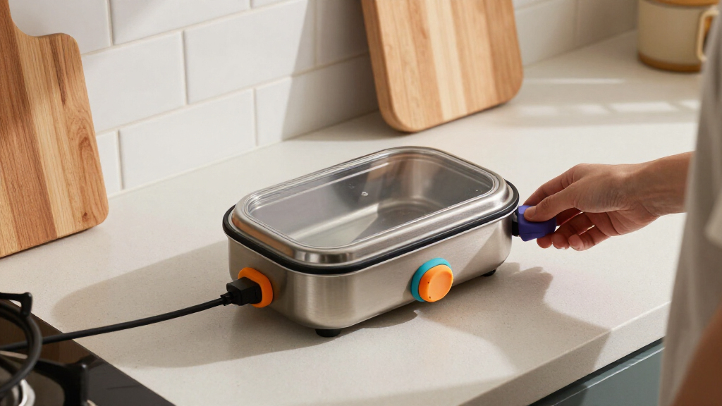 compact electric lunch box warmers