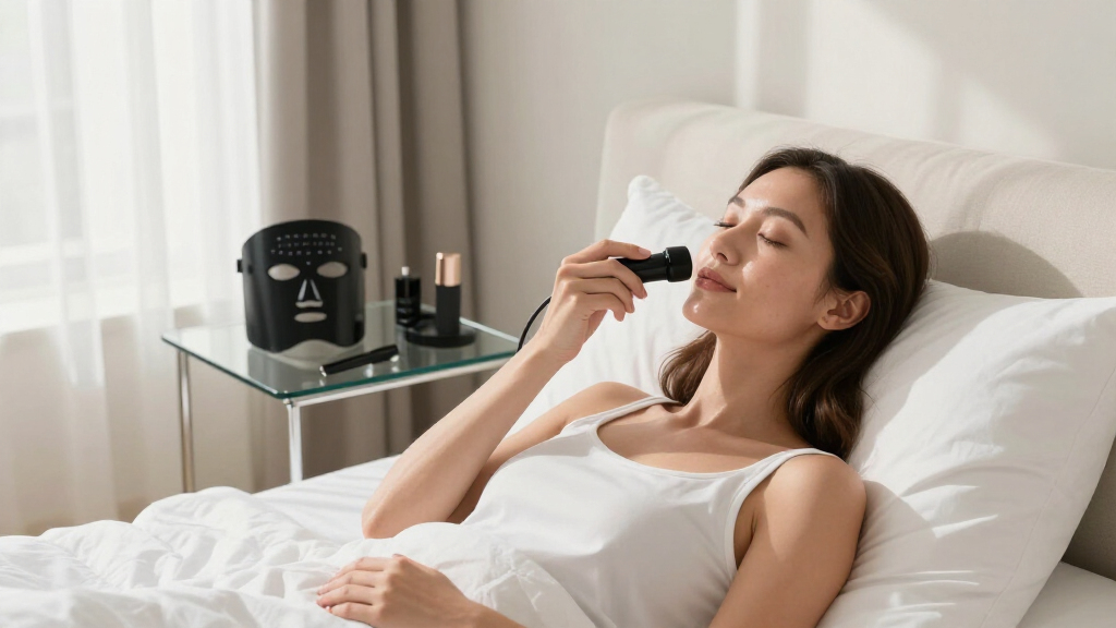 premium beauty tools led masks microcurrent devices