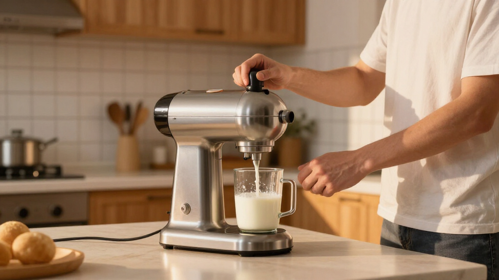 best standalone milk texturing machine for home use