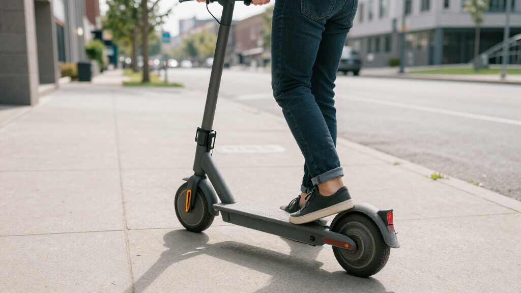 folding electric scooter for commuting