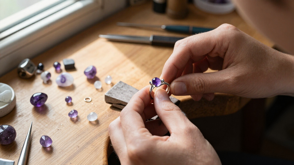 crystal healing jewelry