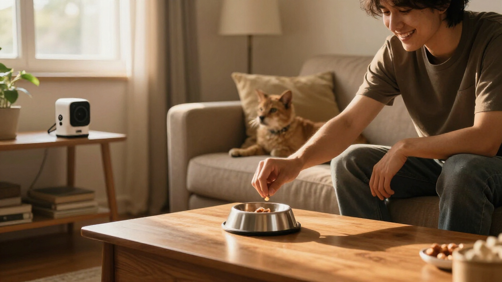 pet cameras treat dispensing