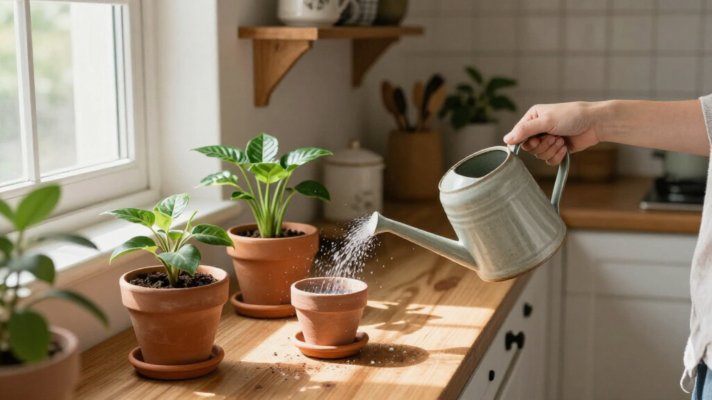 planter water