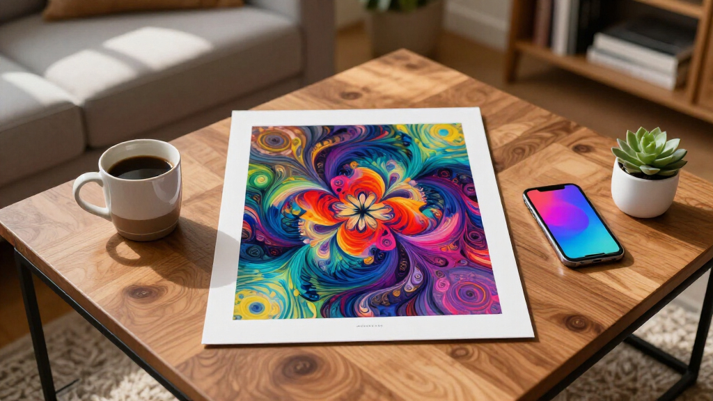 fractal art poster