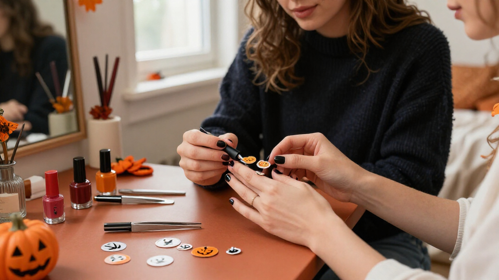 Halloween nail art stickers