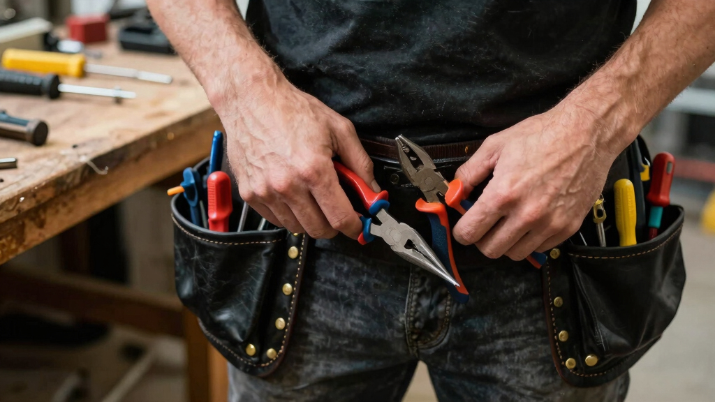 stylish leather tool belts
