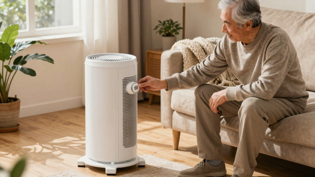 ceramic tower heater with thermostat