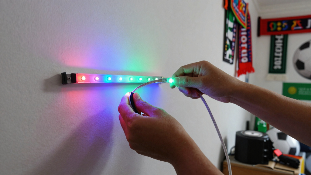 soccer fan LED light strips