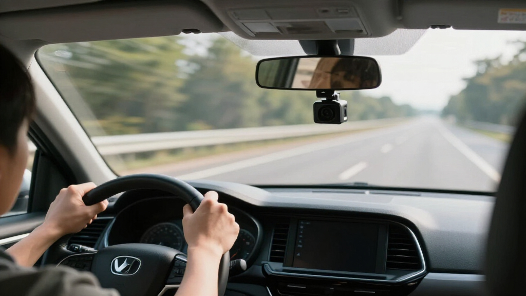 dash cam for road trips front and rear
