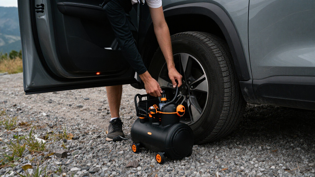 best portable air compressor for road trips