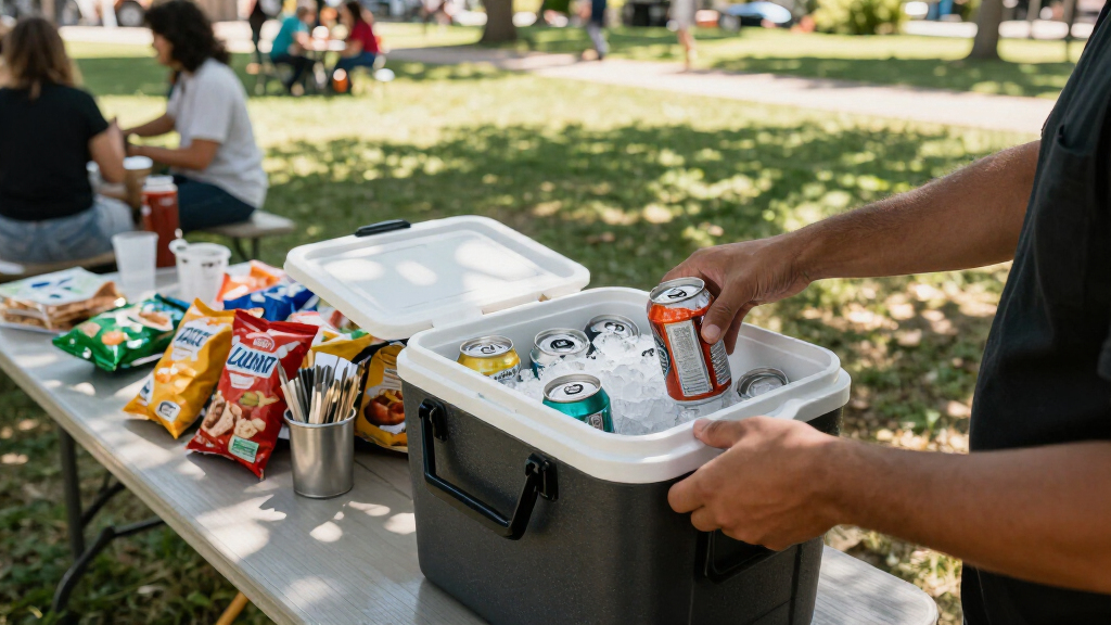tailgating coolers and gear