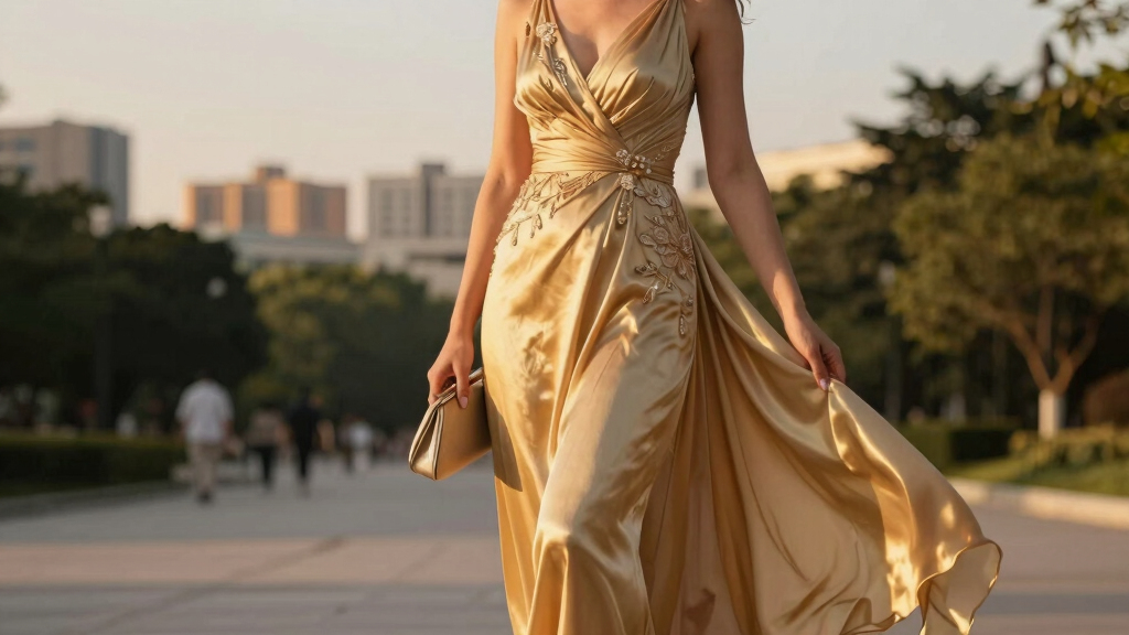 best gold evening gowns