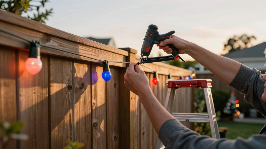 patriotic outdoor string lights