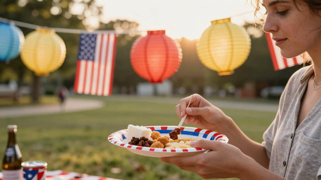 patriotic outdoor party supplies