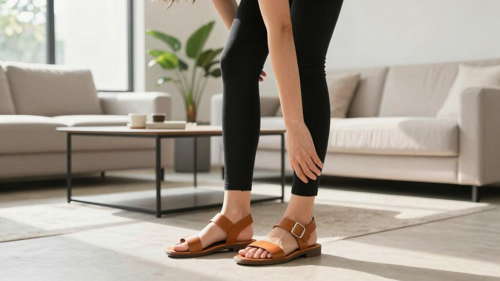best sandals for leggings